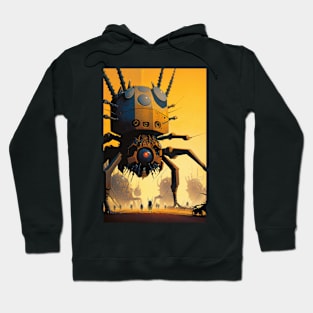 Giant Robotic Spiders Attack! Hoodie